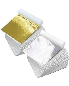 Enjay - Scallop Sheets - 8- Round - Light Gold/Silver - 0.070 thick